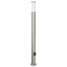 Borne lumineuse avec sortie 110 cm en acier inoxydable IP44 617497617497