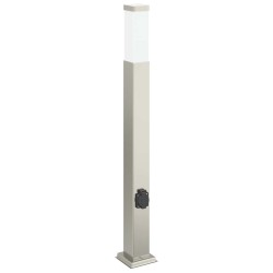 Borne lumineuse avec sortie 80 cm en acier inoxydable IP44 617498617498