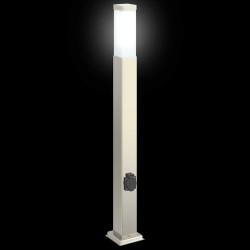 Borne lumineuse avec sortie 80 cm en acier inoxydable IP44 617498617498