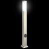 Borne lumineuse avec sortie 80 cm en acier inoxydable IP44 617498617498