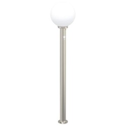 Bornes lumineuses avec détecteur lot de 3 120 cm acier inoxydable IP44 617502617502
