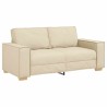 Canapé 2 places Crème 180x78x84 cm Tissu 617504617504
