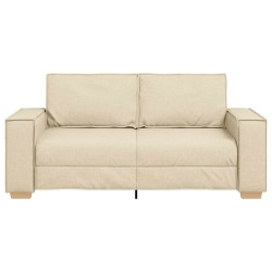 Canapé 2 places Crème 180x78x84 cm Tissu 617504617504