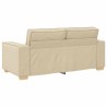 Canapé 2 places Crème 180x78x84 cm Tissu 617504617504