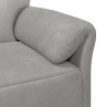 Canapé 1 place Gris clair 88 x 83 x 95 cm Velours 617506617506