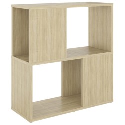 Bibliothèque Chêne sonoma 60x24x63 cm bois d'ingénierie 617507617507
