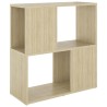 Bibliothèque Chêne sonoma 60x24x63 cm bois d'ingénierie 617507617507