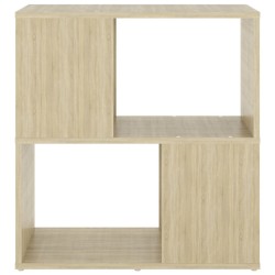 Bibliothèque Chêne sonoma 60x24x63 cm bois d'ingénierie 617507617507