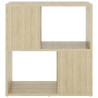 Bibliothèque Chêne sonoma 60x24x63 cm bois d'ingénierie 617507617507