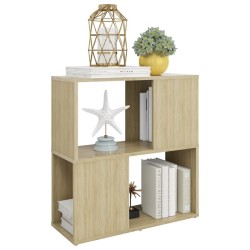 Bibliothèque Chêne sonoma 60x24x63 cm bois d'ingénierie 617507617507