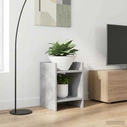 Support de Plante Gris Béton 30 x 30 x 40 cm Bois d’ingénierie 617513617513