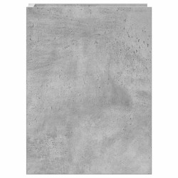 Support de Plante Gris Béton 30 x 30 x 40 cm Bois d’ingénierie 617513617513