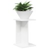 Support de Plante Blanc 25 x 25,5 x 40,5 cm Bois d’ingénierie 617517617517