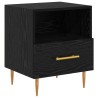 Table de chevet Noir 40 x 35 x 47,5 cm Bois d'ingénierie 617520617520
