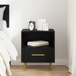 Table de chevet Noir 40 x 35 x 47,5 cm Bois d'ingénierie 617520617520