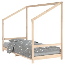 Cadre de lit pour enfants 90x200 cm bois de pin massif 617521617521