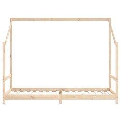 Cadre de lit pour enfants 90x200 cm bois de pin massif 617521617521