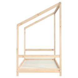 Cadre de lit pour enfants 90x200 cm bois de pin massif 617521617521