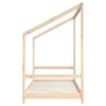 Cadre de lit pour enfants 90x200 cm bois de pin massif 617521617521