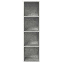 Meuble TV mural Gris béton 37x37x142,5 cm Bois d’ingénierie 617529617529