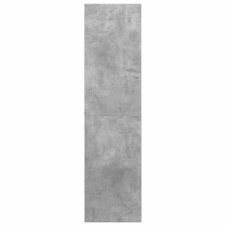 Meuble TV mural Gris béton 37x37x142,5 cm Bois d’ingénierie 617529617529