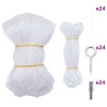 Filet pour chat transparent en nylon 8 x 3 m 617530617530