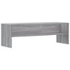 Meuble TV sonoma gris 120x40x40 cm bois d'ingénierie 617540617540
