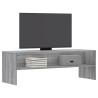 Meuble TV sonoma gris 120x40x40 cm bois d'ingénierie 617540617540