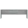 Meuble TV sonoma gris 120x40x40 cm bois d'ingénierie 617540617540