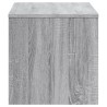 Meuble TV sonoma gris 120x40x40 cm bois d'ingénierie 617540617540
