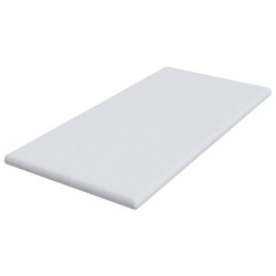Surmatelas Blanc 120 x 200 cm Tissu Jacquard 617551617551
