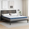 Surmatelas Blanc 180 x 200 cm Tissu jacquard 617552617552