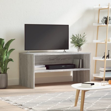 Meuble TV sonoma gris 80x40x40 cm bois d'ingénierie 617560617560