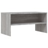Meuble TV sonoma gris 80x40x40 cm bois d'ingénierie 617560617560