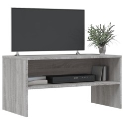 Meuble TV sonoma gris 80x40x40 cm bois d'ingénierie 617560617560