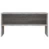 Meuble TV sonoma gris 80x40x40 cm bois d'ingénierie 617560617560