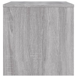 Meuble TV sonoma gris 80x40x40 cm bois d'ingénierie 617560617560