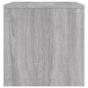 Meuble TV sonoma gris 80x40x40 cm bois d'ingénierie 617560617560