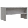 Meuble TV sonoma gris 80x40x40 cm bois d'ingénierie 617560617560