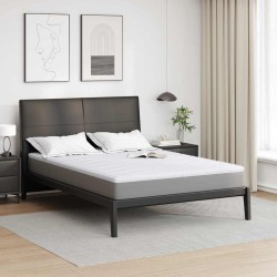 Surmatelas Blanc 160 x 200 cm Tissu en Tricot 617565617565