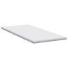 Surmatelas Blanc 100 x 200 cm Tissu Jacquard 617566617566