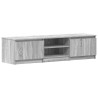 Meuble TV Sonoma gris 140x40x35,5 cm Bois d'ingénierie 617568617568