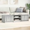 Meuble TV Sonoma gris 140x40x35,5 cm Bois d'ingénierie 617568617568