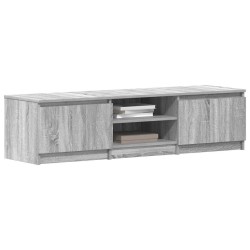 Meuble TV Sonoma gris 140x40x35,5 cm Bois d'ingénierie 617568617568