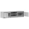 Meuble TV Sonoma gris 140x40x35,5 cm Bois d'ingénierie 617568617568