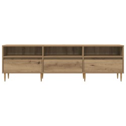 Meuble TV chêne artisanal 150x30x44,5 cm bois d'ingénierie 617570617570