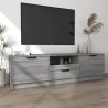 Meuble TV Sonoma gris 140x35x40 cm Bois d'ingénierie 617576617576