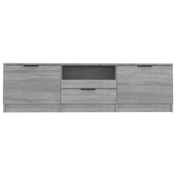 Meuble TV Sonoma gris 140x35x40 cm Bois d'ingénierie 617576617576
