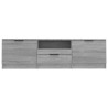 Meuble TV Sonoma gris 140x35x40 cm Bois d'ingénierie 617576617576