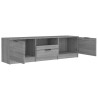 Meuble TV Sonoma gris 140x35x40 cm Bois d'ingénierie 617576617576